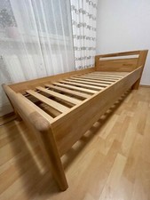 Massivholz-Seniorenbett 100x200cm, gebraucht, sehr gut, mit Lattenrost,Abholung