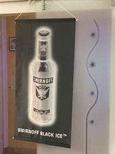 SMIRNOFF ICE WIMPEL Ca. 120 X 60 Cm Smirnoff ICE Black Top Erhalten