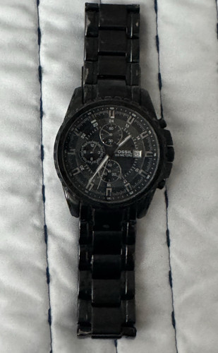 Fossil blue 2473 black - fossil, ch-2473