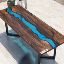 Epoxid harz fluss tisch echtes - epoxid,