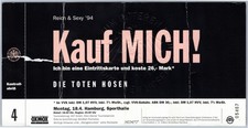 Die Toten Hosen Ticket 1994