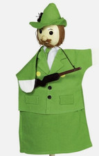 GOKI Handpuppe ++ Jäger