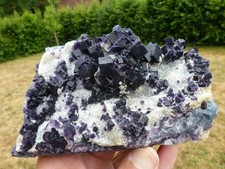 Fluorit auf Quartz von