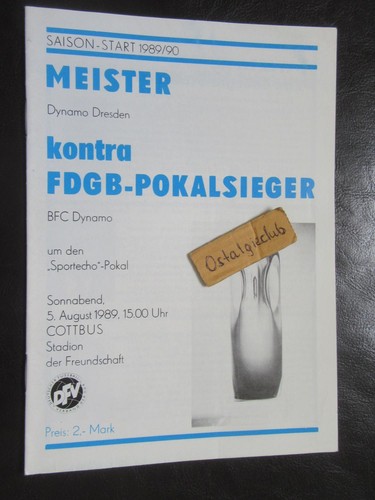 Programmheft dynamo - programmheft,
