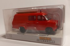 Brekina 34160 Ford Transit Feuerwehr mit Leiter Rot BJ 1970 OVP