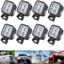 8X 12W LED Arbeitsscheinwerfer 12V 24V Auto Offroad SUV Light bar Lichtbalken