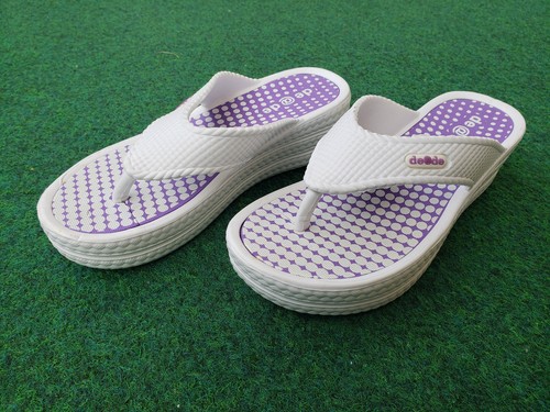 Damen keilabsatz flip flops - damen,