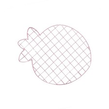  Kreative Fotowand Schmiedeeisen Ananas Gitter DIY Bilderrahmen Wandbehang