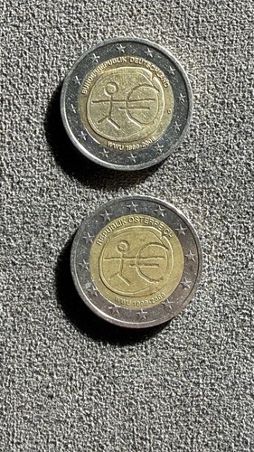 Euro gedenkmünze belgien - 2,