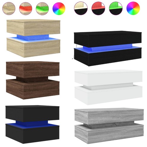 Couchtisch mit led leuchten - mit, led-leuchten