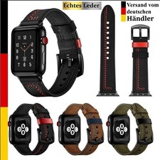 Leder Armband Apple Watch Uhr