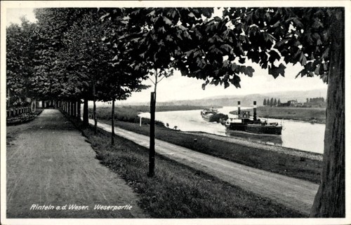 Rinteln der weser - ak, an