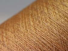 B23 (48€/kg) 250g VALETTA-LUX SOFT EFFEKTGARN GOLD SEIDENGLANZ (16) Zwirn Wolle