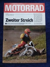 Cagiva WMX 125 Sonderdruck 1981 gelocht