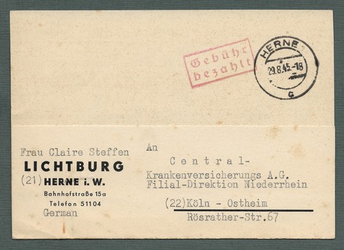 Barfrankatur 45 herne - barfrankatur,, 29.8.45,