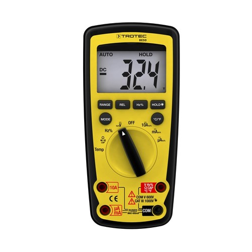 Trotec digital multimeter be50 - trotec,