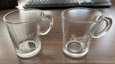 2 Senseo Tassen Kaffeegläser Henkelgläser  Kaffeeglas