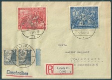 Leipziger Messe 1949 Beleg -