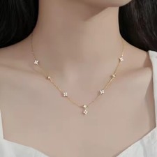 Damen halskette anhänger gold - damen,