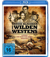 Große Klassiker des Wilden Westens - Lawman, Der Mann vom Alamo, Barquero (3 Blu