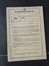 BMW 1500 1502 1963 80 PS Fahrzeugschein Sammlung 23