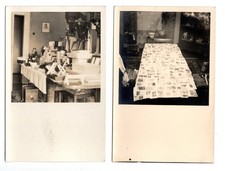 2x RPPC 1940er Fotolabor