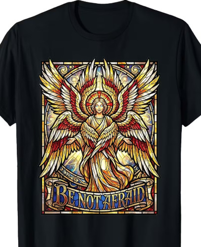 Seraphini engel print shirt - seraphini, t-shirt