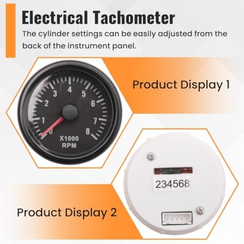 Elektrischer drehzahlmesser - elektrischer,