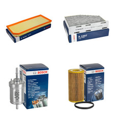 BOSCH Inspektionspaket Filtersatz passend für VW Golf V 2.0 GTI EOS