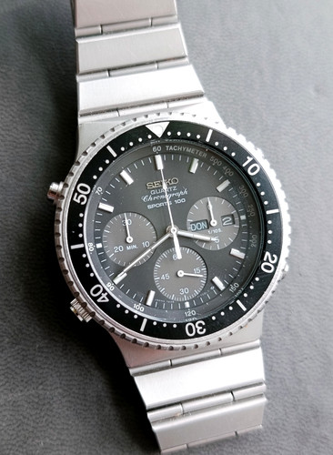Seiko 7a38 7070 quartz - seiko,