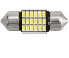 2x 10x LED 12V Soffitte 31mm Innenraumbeleuchtung kalt weiß grün blau PKW