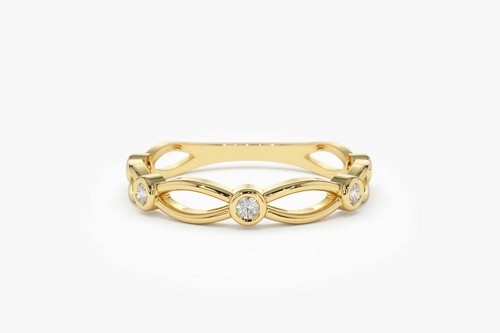 Milana diamant goldring - goldring, 5