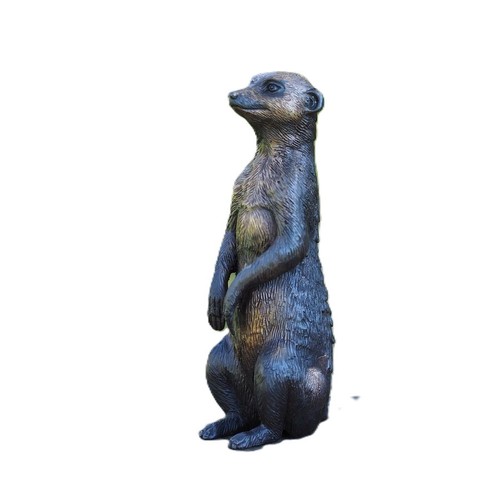 Bronzefigur sitzendes