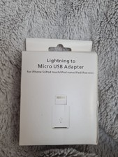 Lightning To Micro USB adapter