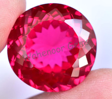 43.75 CT Natürlich Rot-Pink