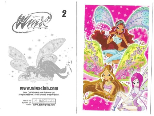 Winx club panini 2004 - winx,