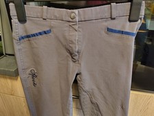 SPOOKS Riding stretch Reithose Valerie Full Grip Anthrazit Gr.M (38) neu