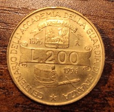 200 Lire, Gedenkmünze