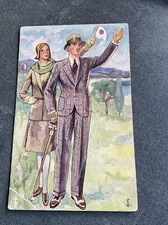 Alte Künstlerkarte Mit