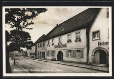 Ansichtskarte Ebermannstadt, Marktplatz, Gasthaus zur Post 1954 