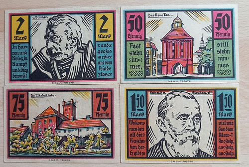 Notgeld stolp in pommern - ,