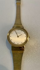 BERING Damen Armbanduhr, Gold