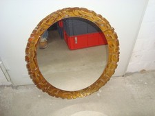 70er Jahre Wandspiegel mit