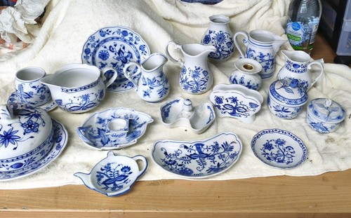 Zwiebelmuster geschirr - zwiebelmuster,