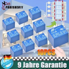 10x Miniatur Print Relais 12V