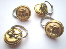 2x Marineknopf  17mm für