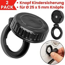 Knopfabdeckung Kindersicherung