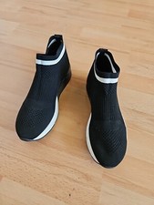 Venice Damen Halbschuh Schuhe Slipper Sneakers Schwarz Gr. 38 UK 5