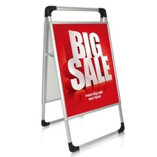 A1 Plakatständer Gehwegaufsteller für Werbetafel Werbeträger Kundenstopper