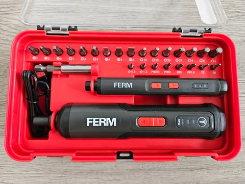 Ferm akkuschrauber set tlg - set, 28